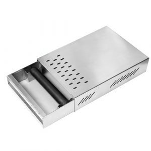 Alternative view of Hộp đập bã cà phê Amada inox hình chữ nhật