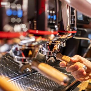 Alternative view of Máy pha cà phê La Cimbali M100 Attiva 3Groups