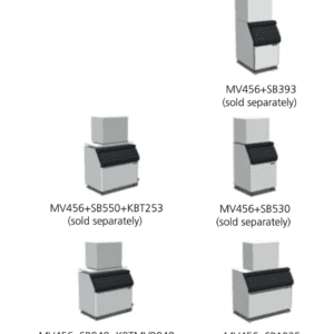 Alternative view of Máy làm đá Scotsman MV456
