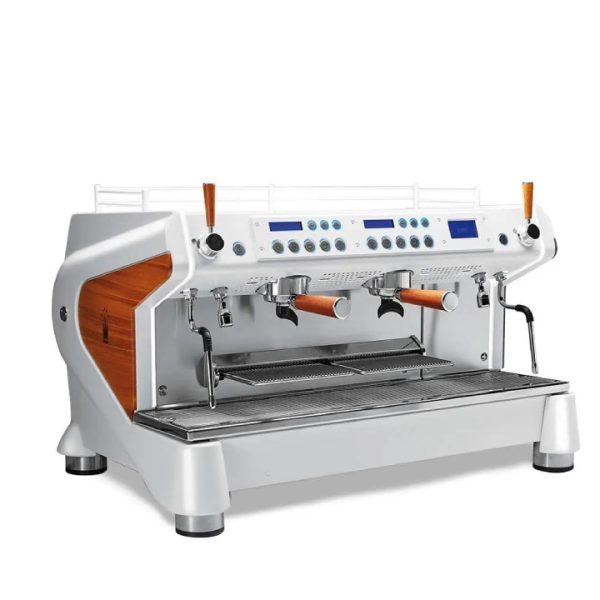 Máy pha cà phê Conti Monte Carlo White & Wood BIOS 2 Groups